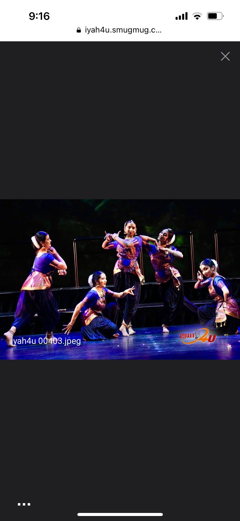 Bharatanatyam dance